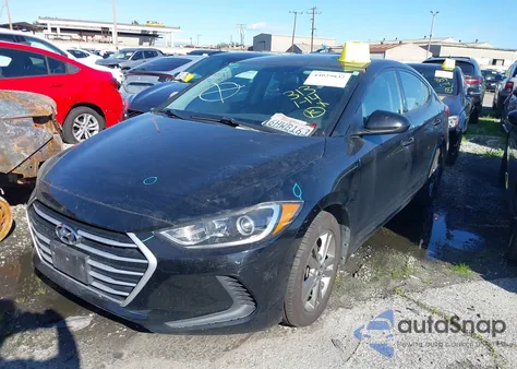 2018 Hyundai Elantra Sel из США, поврежденный, VIN 5NPD84LF1JH326122